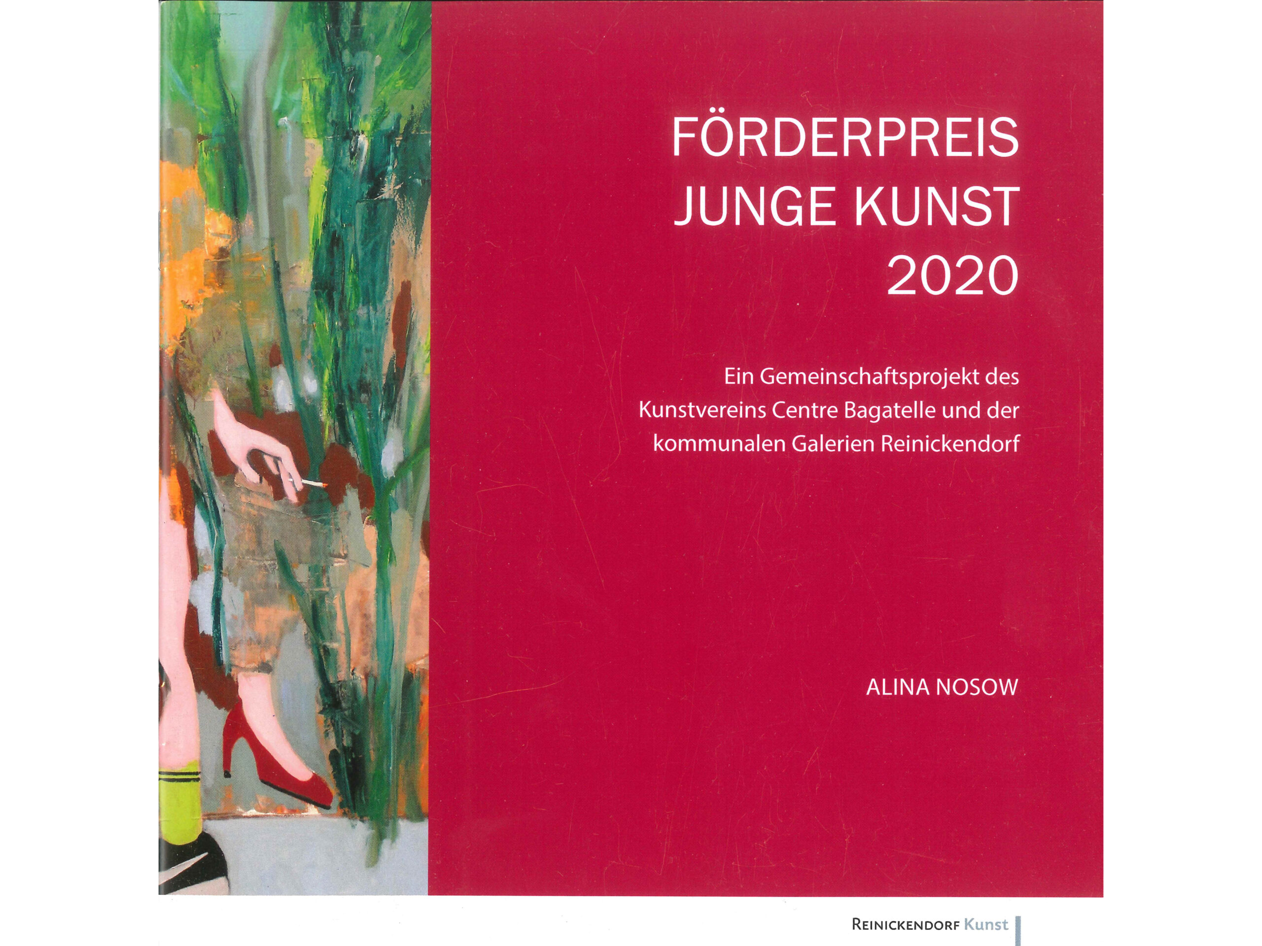 Kultur Reinickendorf - Förderpreis Junge Kunst 2020. Alina Nosow-fotor-20241122145541