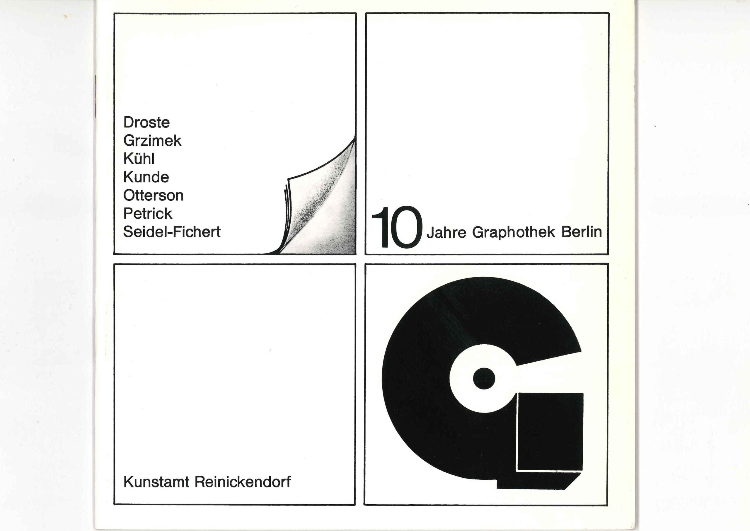 Kultur Reinickendorf - 10 Jahre Graphothek_1978