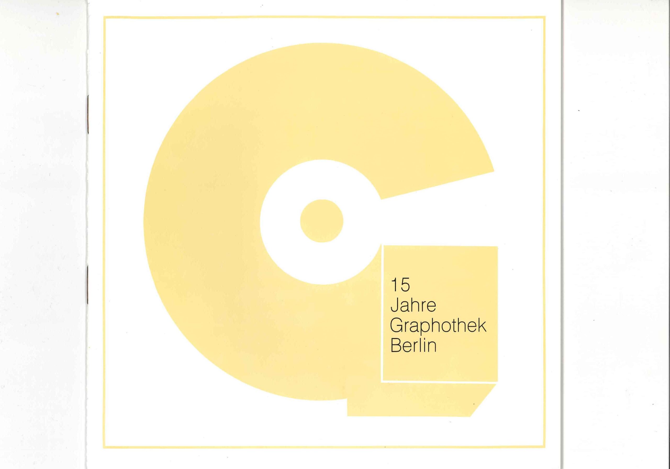 Kultur Reinickendorf - 15 Jahre Graphothek_1983