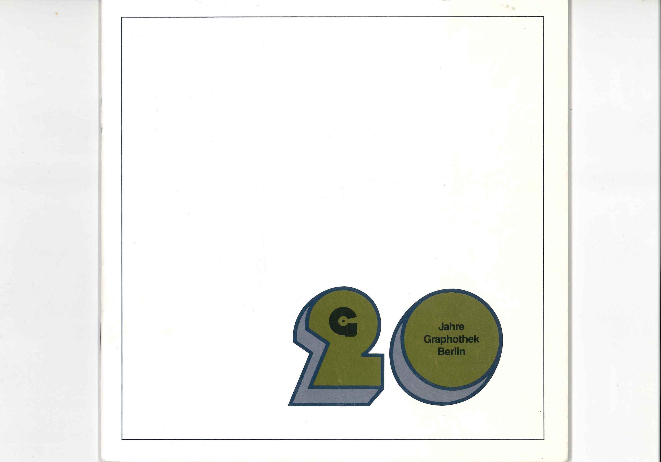 Kultur Reinickendorf - 20 Jahre Graphothek_1988