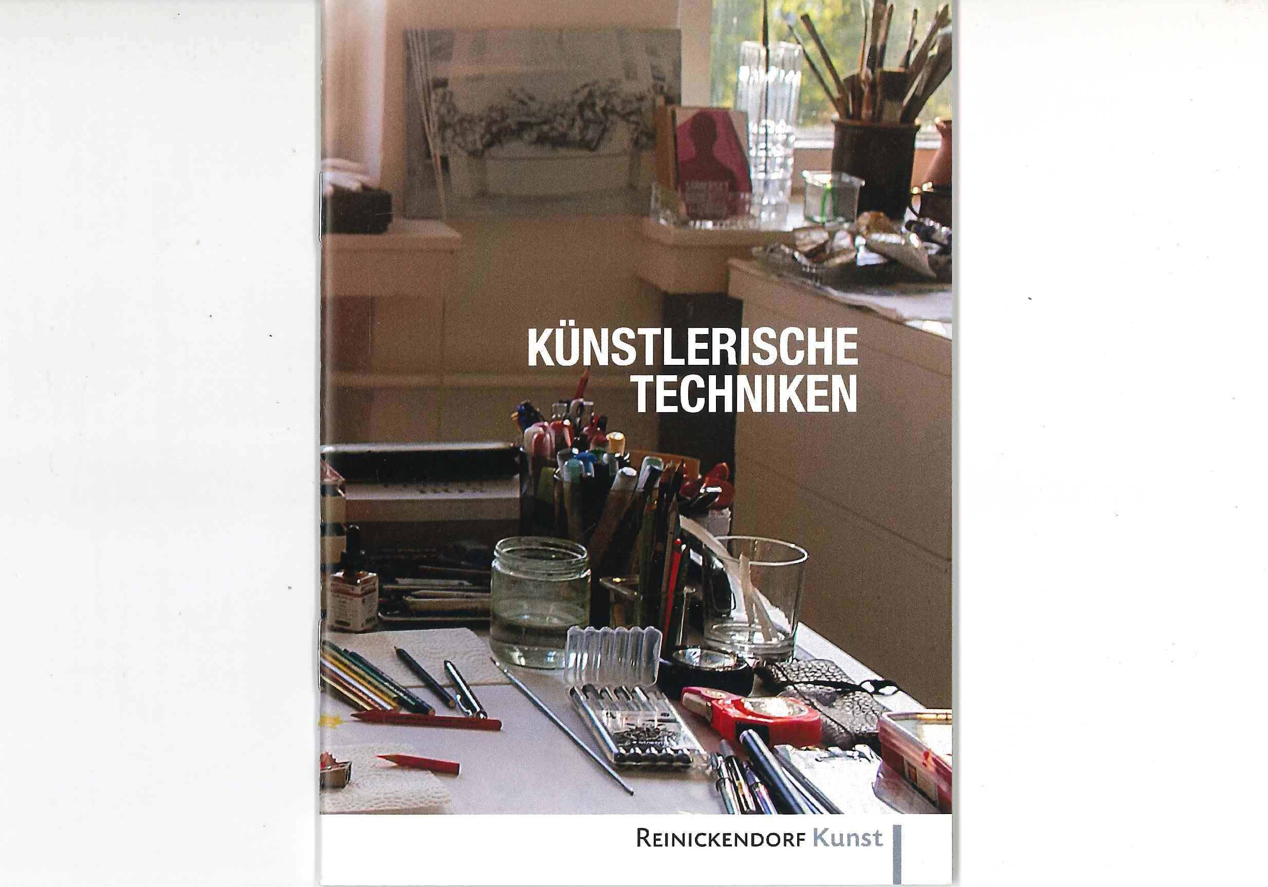Kultur Reinickendorf - Cover_Künstlerische Techniken